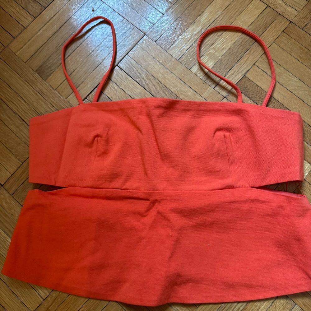 Zara Cut Out Crop Top